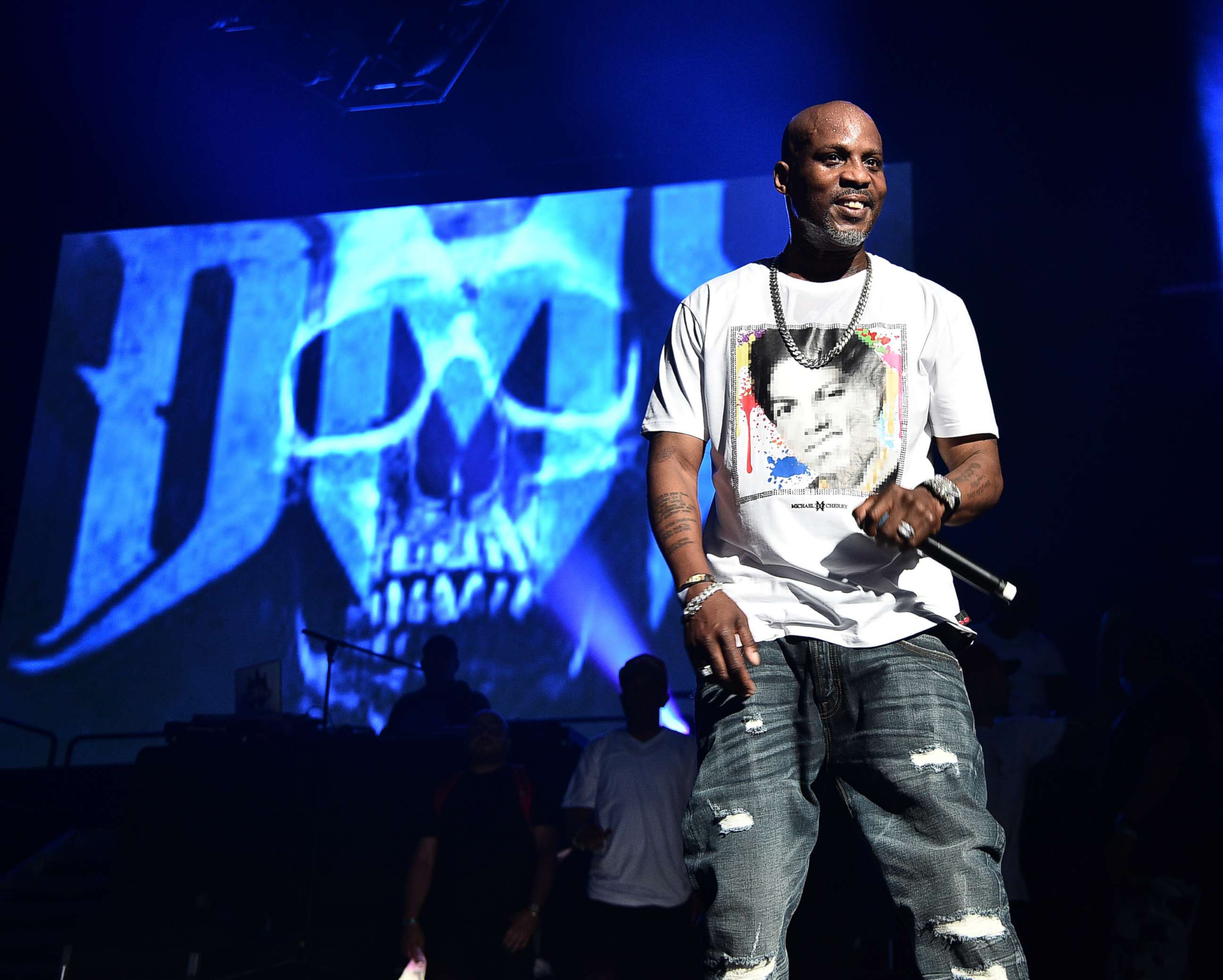 PHOTO: DMX performs at Barclays Center in New York on June 28, 2019.