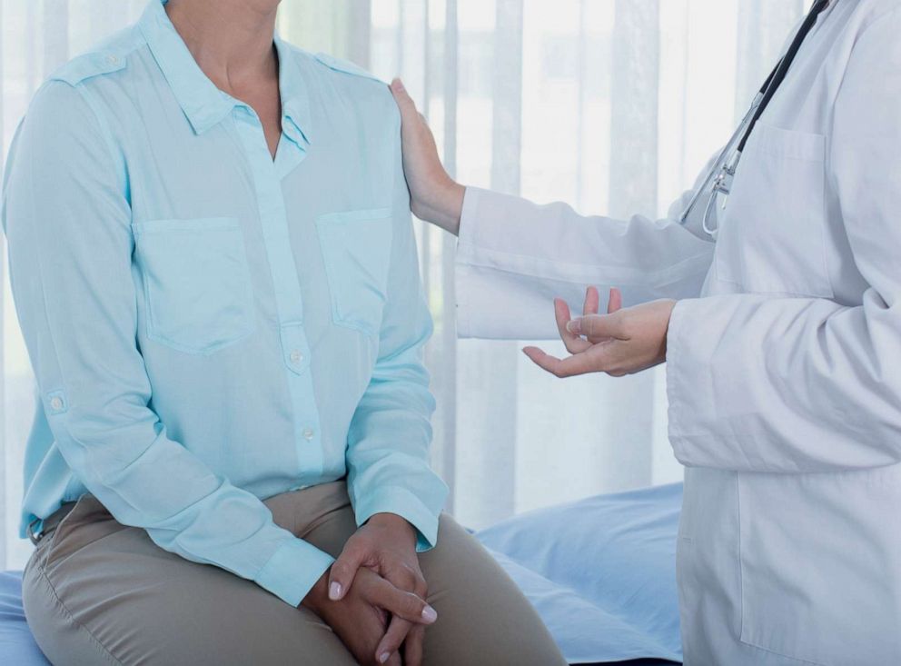 PHOTO: A woman in seen in a doctor's office in this undated stock image.