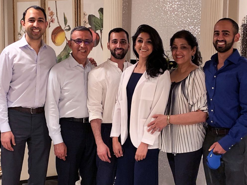 PHOTO: Dr. Omar and Mehreen Atiq pose with their children in this undated photo.