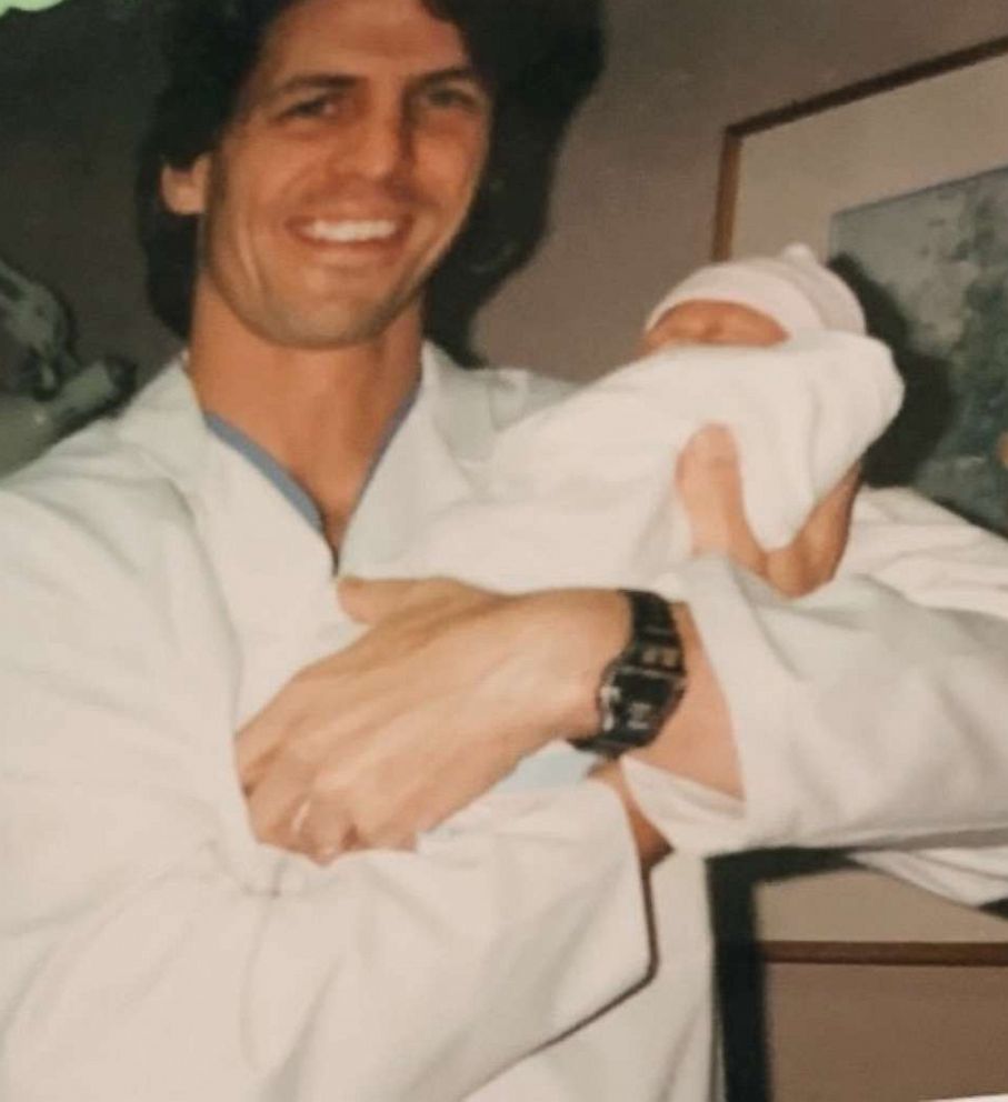 PHOTO: Dr. Bryan Cox of Methodist Hospital in San Antonio, Texas, delivered Lauren Cortez on March 23, 1995. All came full-circle when Cox delivered Cortez's son, Logan James, who was born July 26, weighing 6 pounds, 1 ounce.