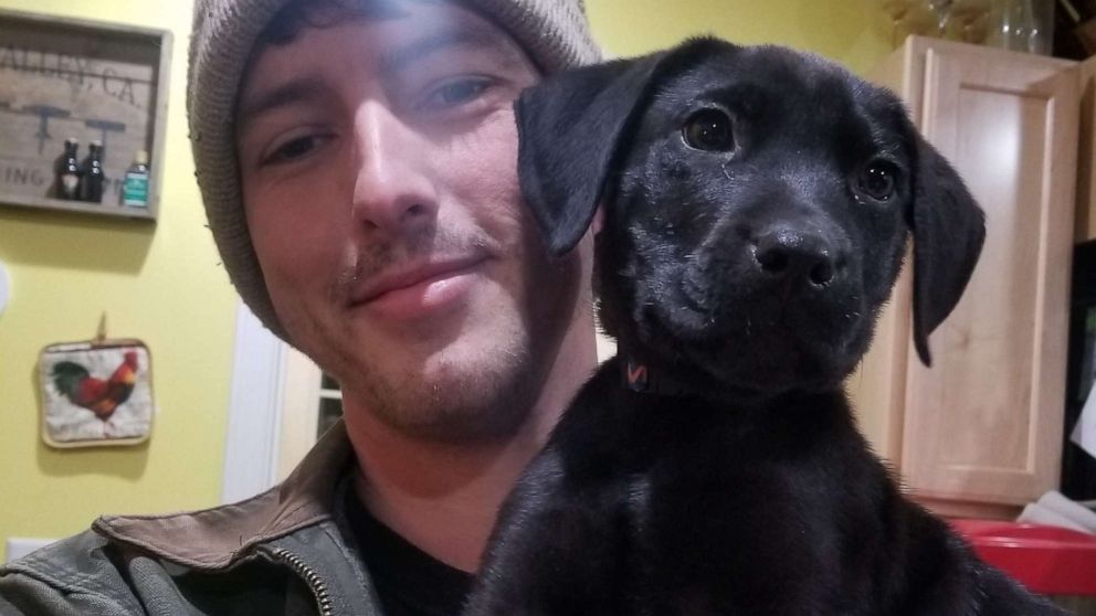 Deaf man adopts deaf rescue puppy and teaches him sign language - ABC News