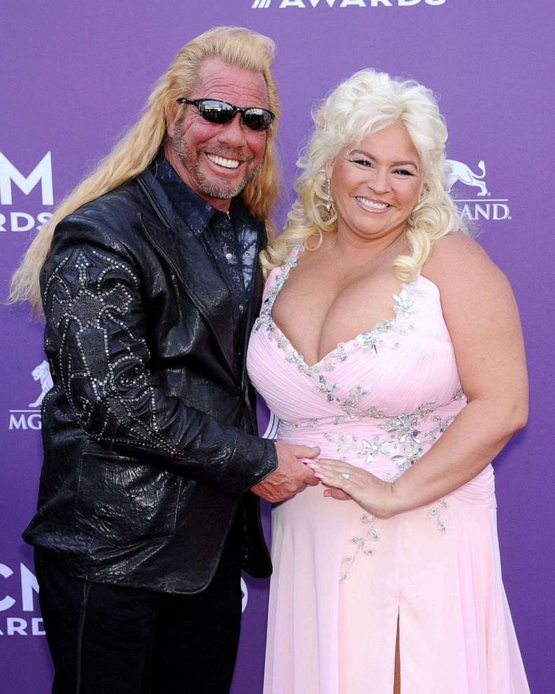 PHOTO: Duane Chapman & Beth Chapman attend the 48th Annual Academy of Country Music Awards in Las Vegas in this April 7, 2013 file photo.