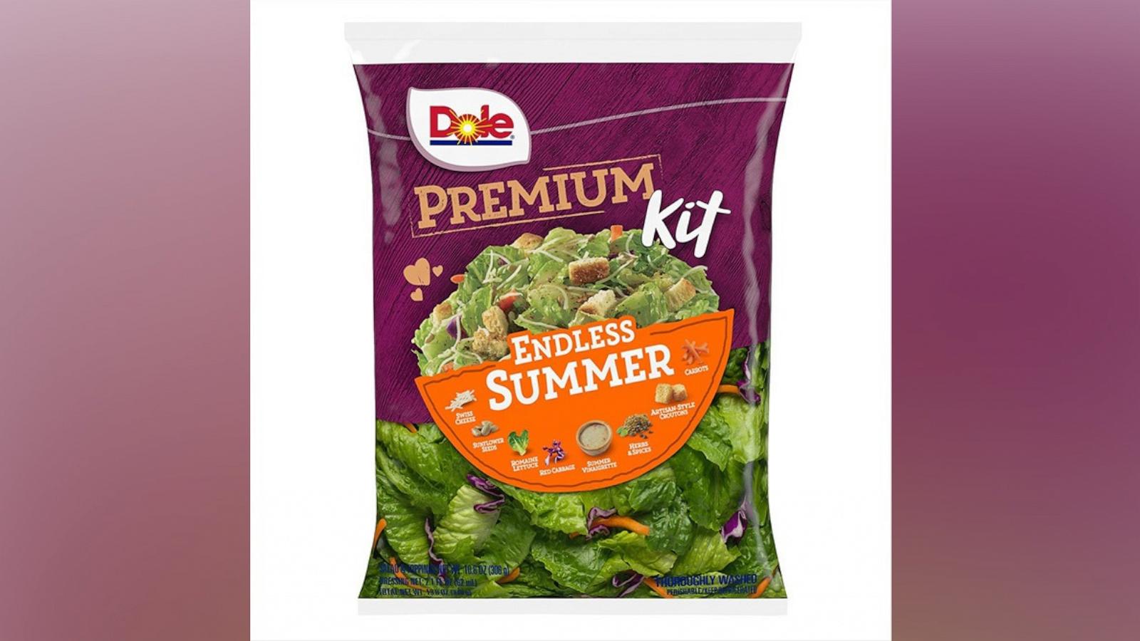 PHOTO: In this Jan. 29, 2021, file photo, Dole Endless Summer salad kit is shown.