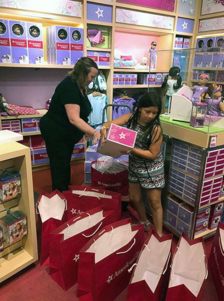 PHOTO: Bella Fricker, 11, of Georgia, runs her own non profit to raise money for dolls to give to children who are fighting cancer.