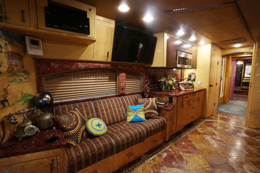 PHOTO: Atmosphere from Dolly Parton's tour bus at Dollywood's DreamMore Resort, June 23, 2022,  in Pigeon Forge, Tenn.  