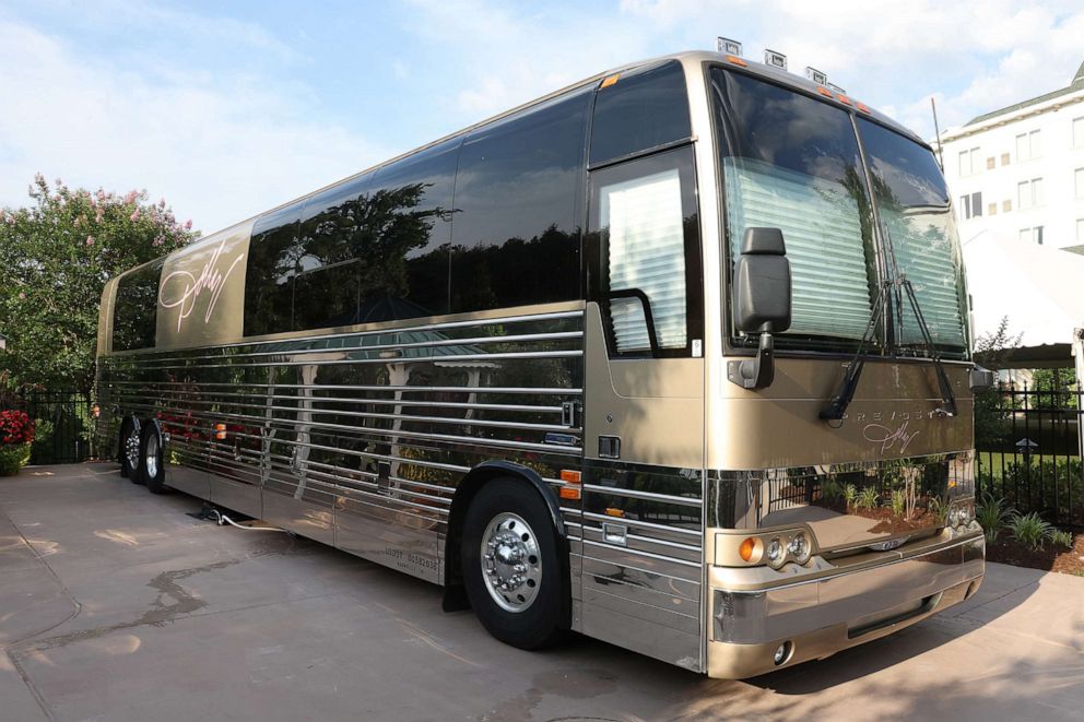 PHOTO: Atmosphere from Dolly Parton's tour bus at Dollywood's DreamMore Resort, June 23, 2022,  in Pigeon Forge, Tenn.  