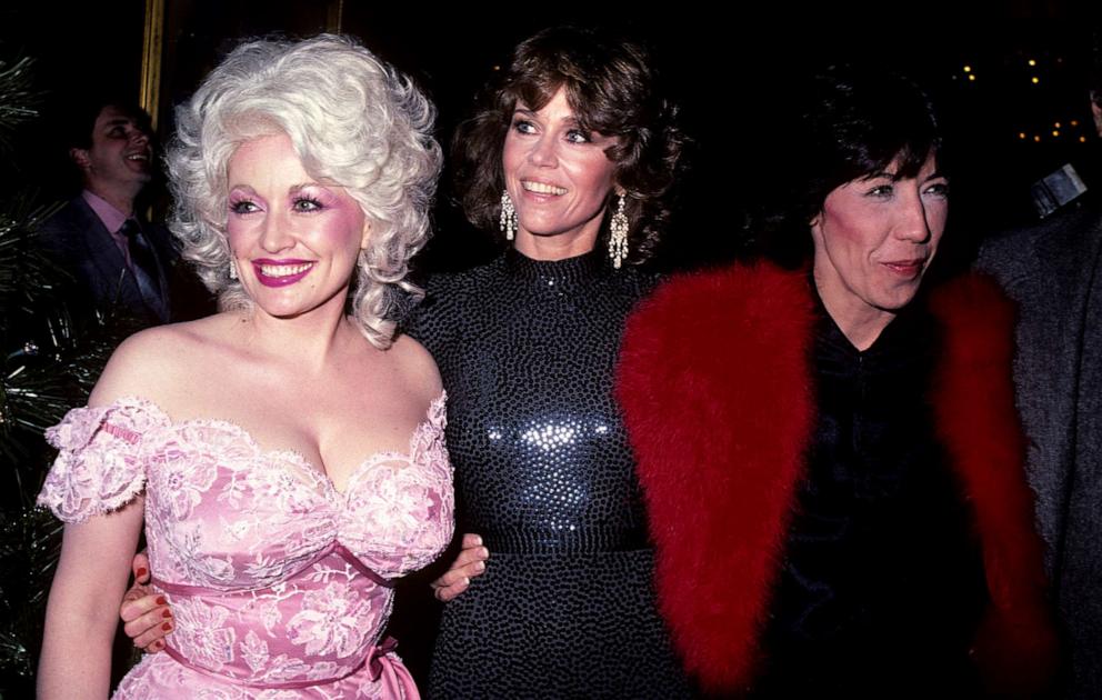 PHOTO: Dolly Parton, Jane Fonda and Lily Tomlin attend the film premiere of "9 to 5" in New York City, December 5, 1980.