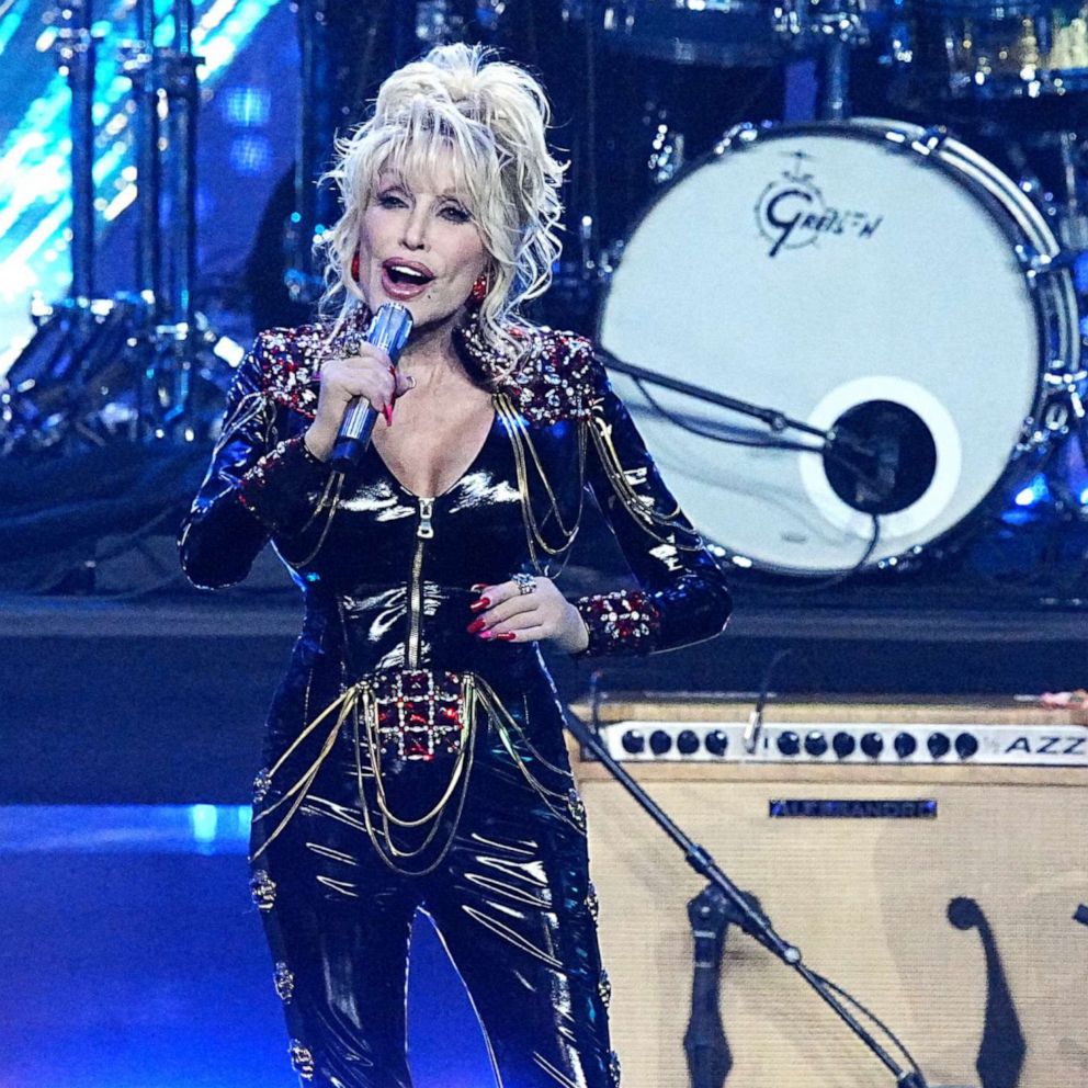 VIDEO: 'I'm a rock star now!': Dolly Parton inducted into Rock and Roll Hall of Fame