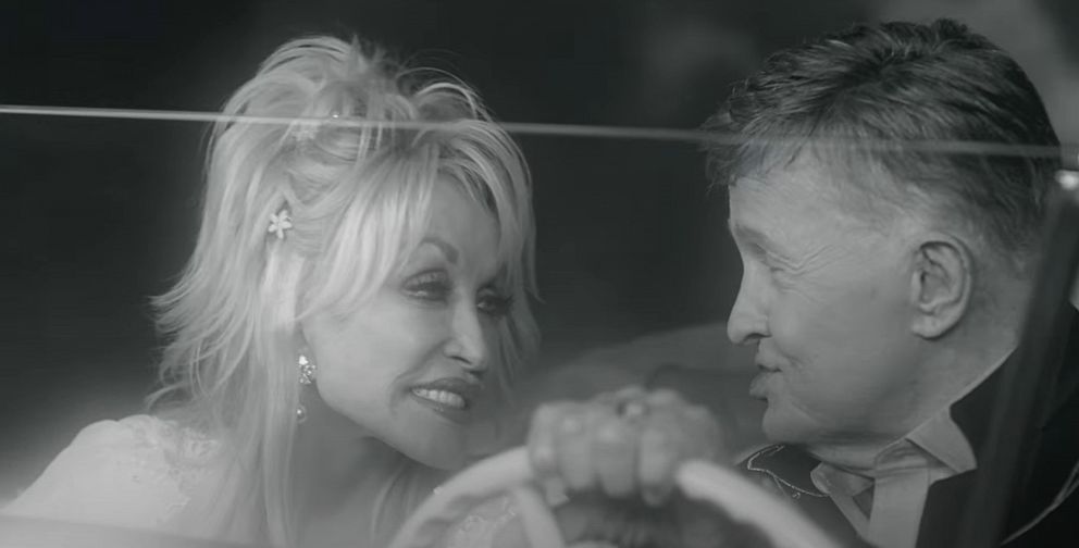 PHOTO: Dolly Parton and Bill Anderson appear in the official music video for their duet, "Some Day It Will All Make Sense."