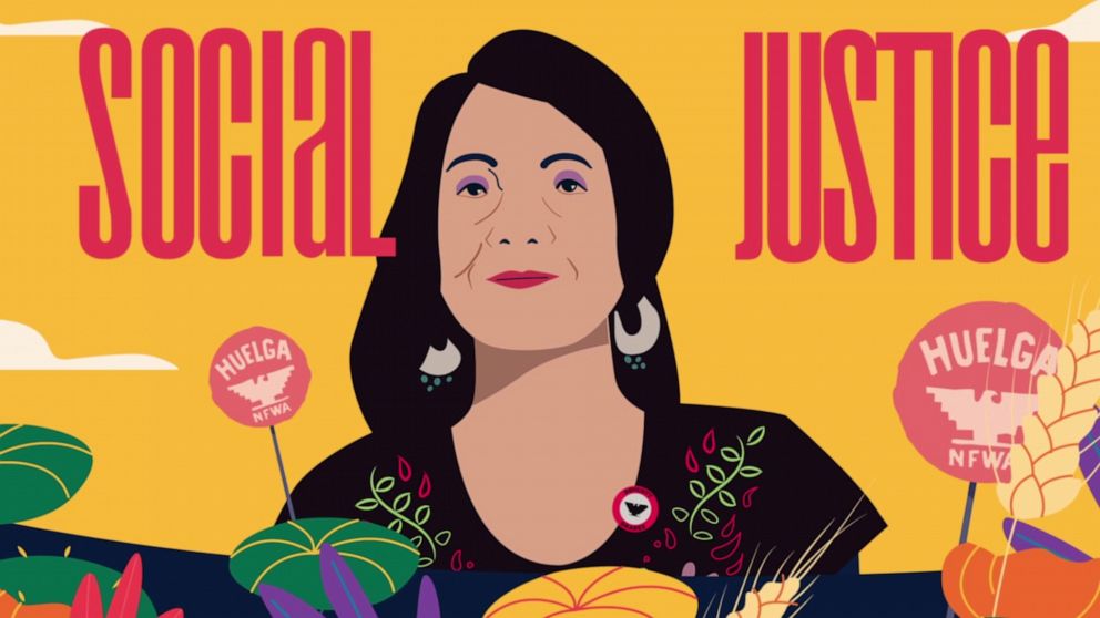PHOTO: Dolores Huerta has been a champion for social justice her whole life. 