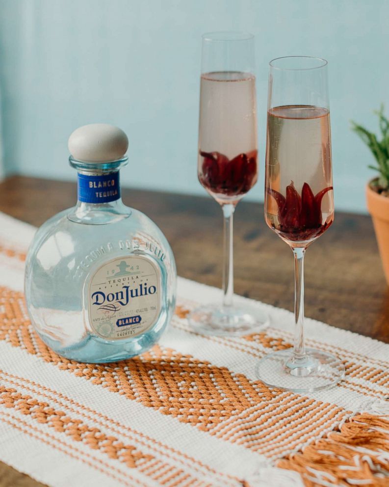 PHOTO: The Rosella is one of the signature Don Julio cocktails created by mixologist Charles Joly for the post-Academy Awards Governor's Ball. 