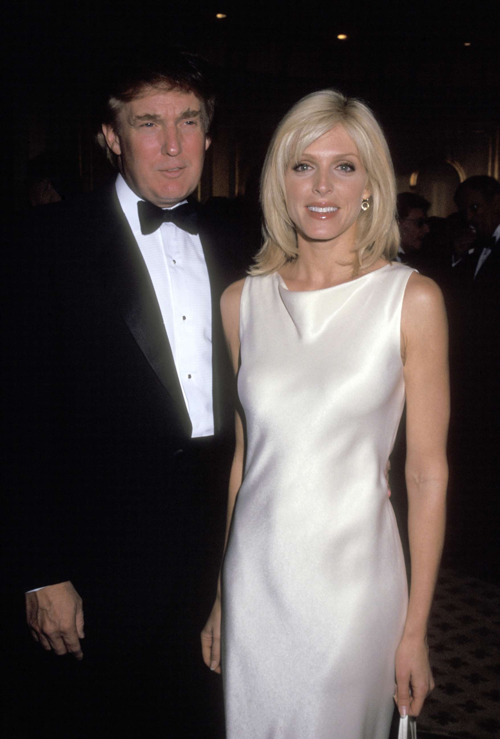 PHOTO: Donald Trump and Marla Maples attend Le Cirque Grand Opening in  this  April 30, 1997 file photo in N.Y.