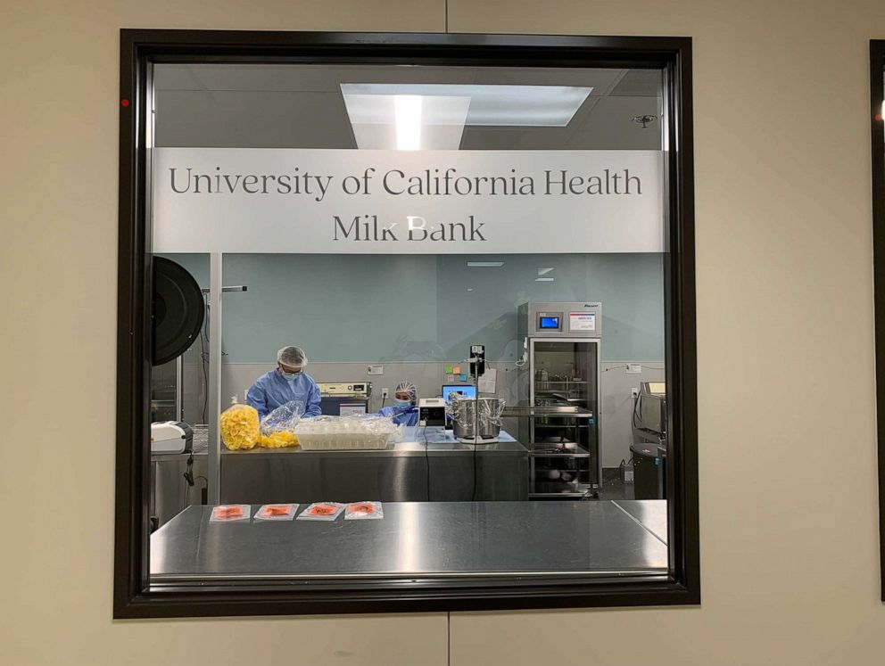PHOTO: The University of California Health Milk Bank is one of two California milk banks that are accredited by the Human Milk Banking Association of North America.