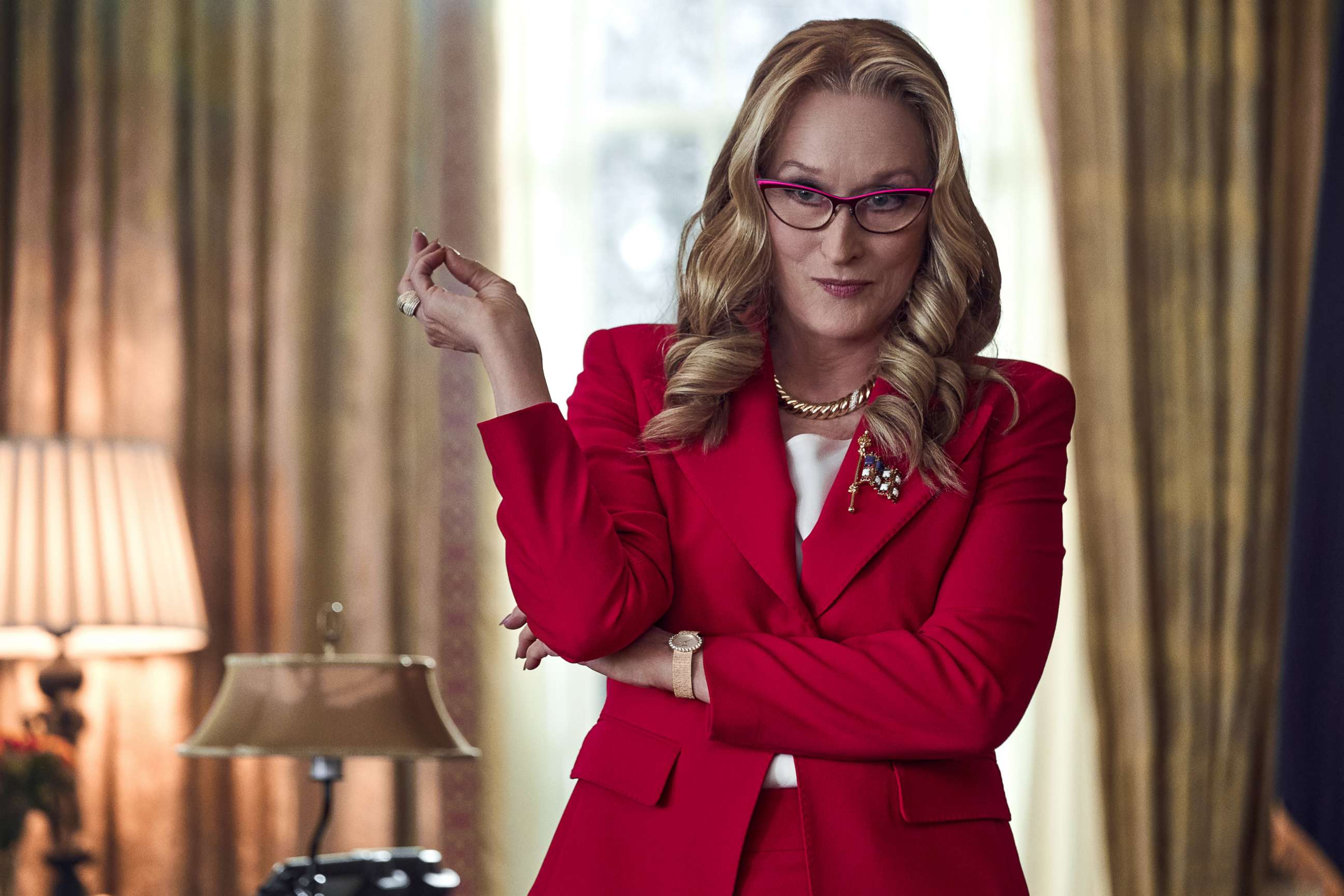 PHOTO: Meryl Streep stars as President Janie Orlean in Netflix's "Don't Look Up."