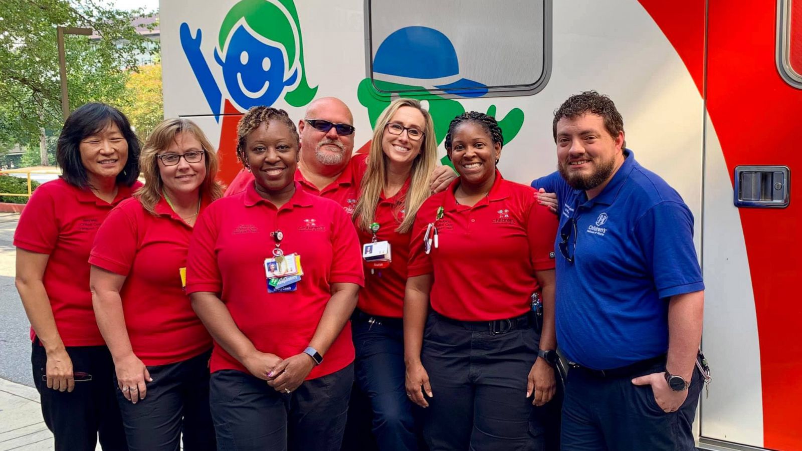 PHOTO: A team of 14 employees from Children's Healthcare of Atlanta transported infants from Savannah, GA hospitals to pull them out of Hurricane Dorian's path.