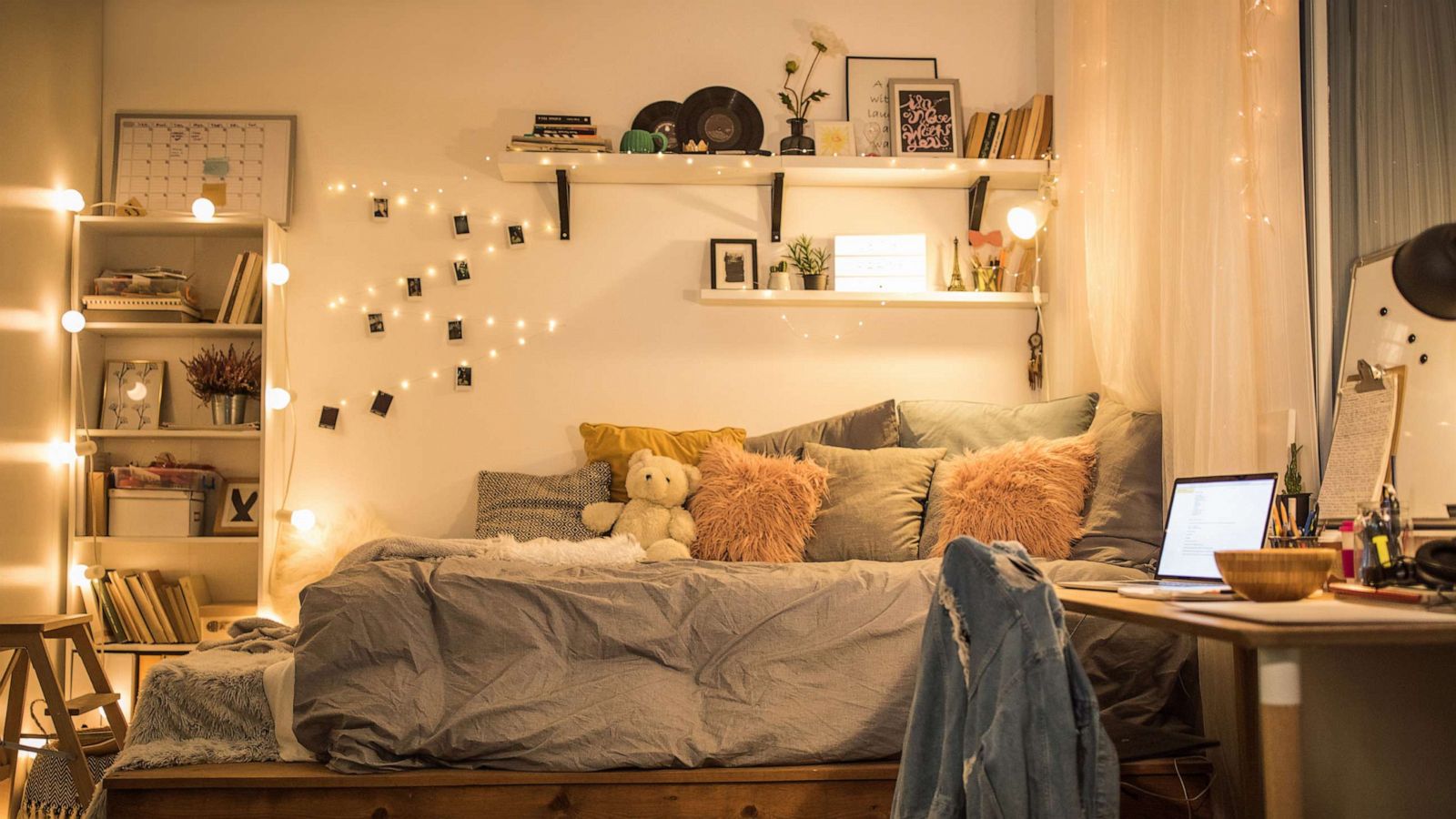 PHOTO: In this undated stock photo, a furnished dorm room is shown.