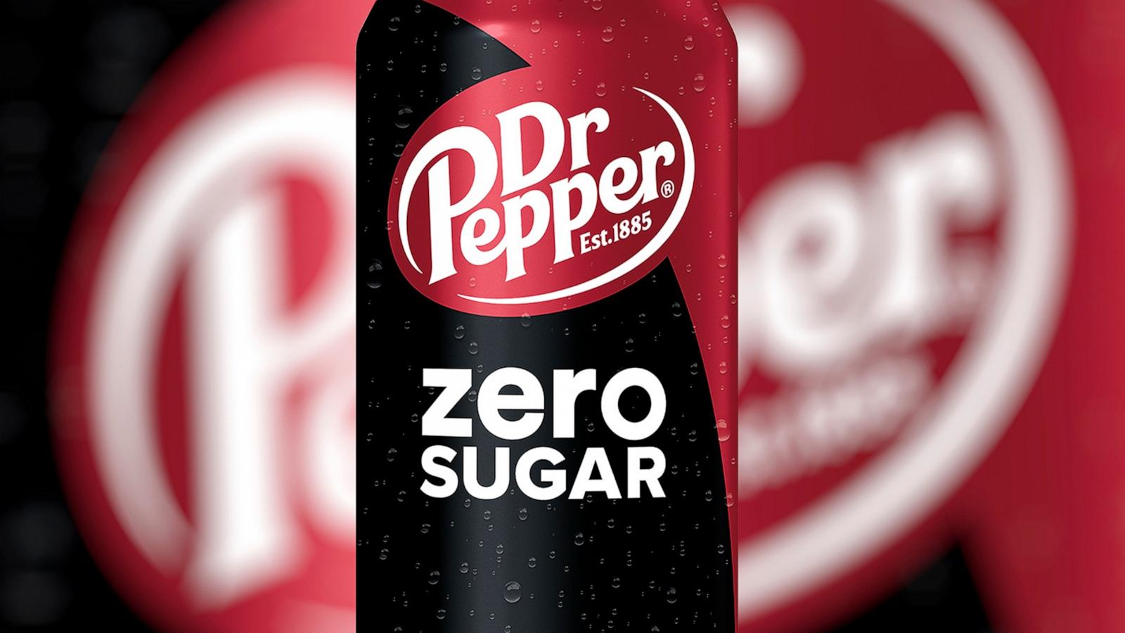 PHOTO: Dr. Pepper, zero sugar can.