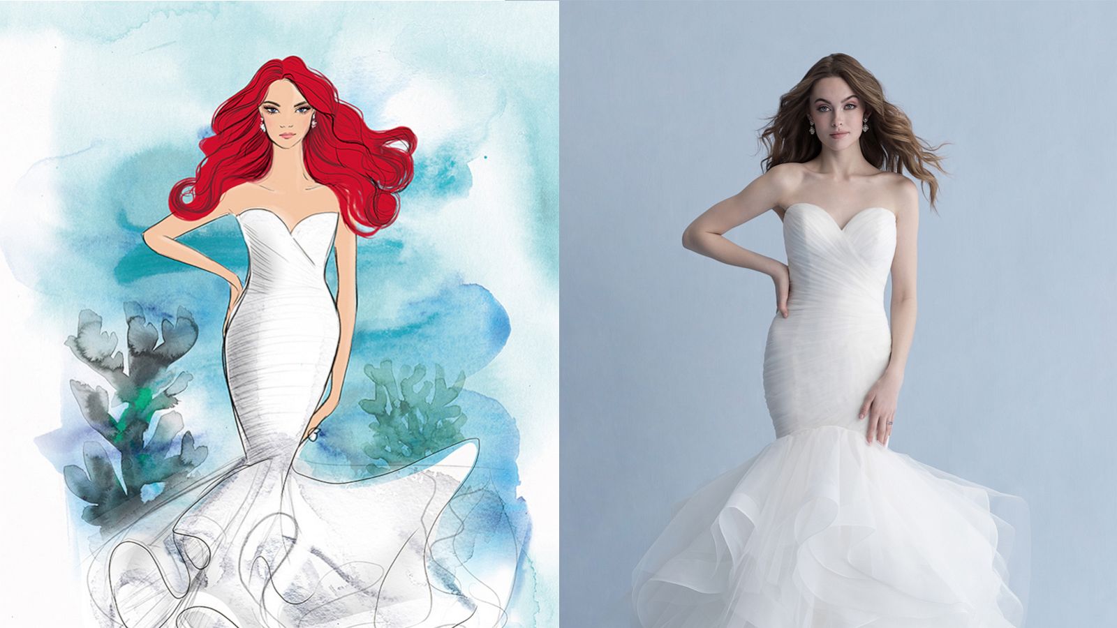 PHOTO: Allure Bridals debuts Disney Fairy Tale Weddings Collection.