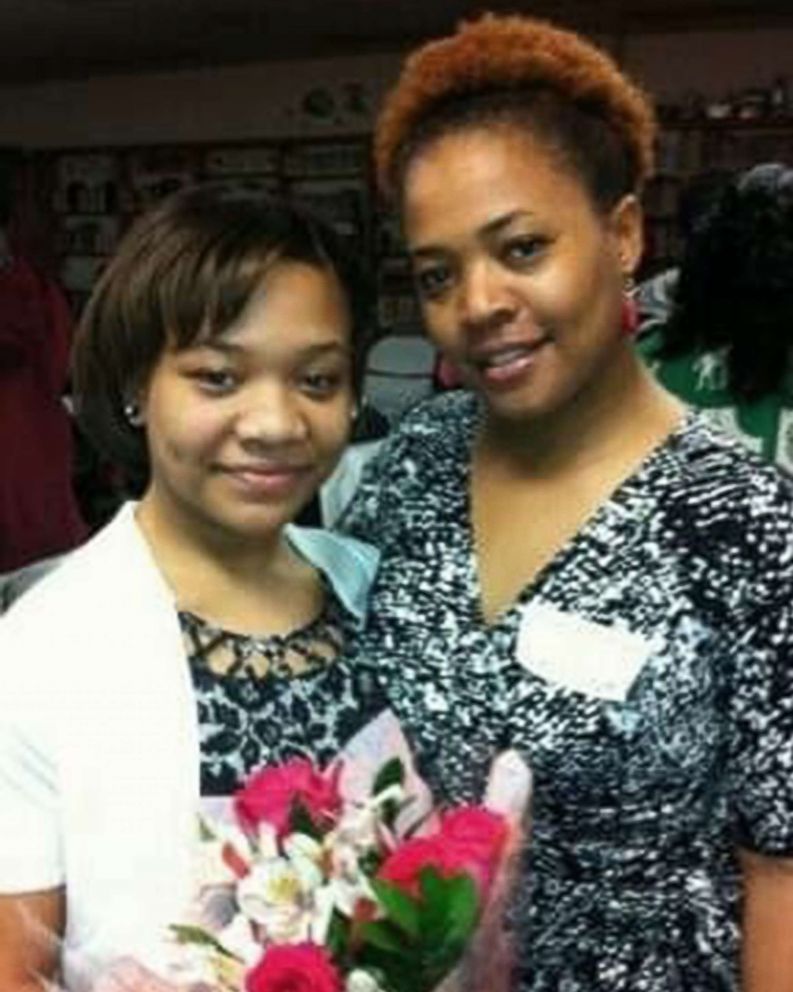 PHOTO: Sherita Miller of Memphis is pictured with her daughter, Hailey Miller, in an undated handout photo.