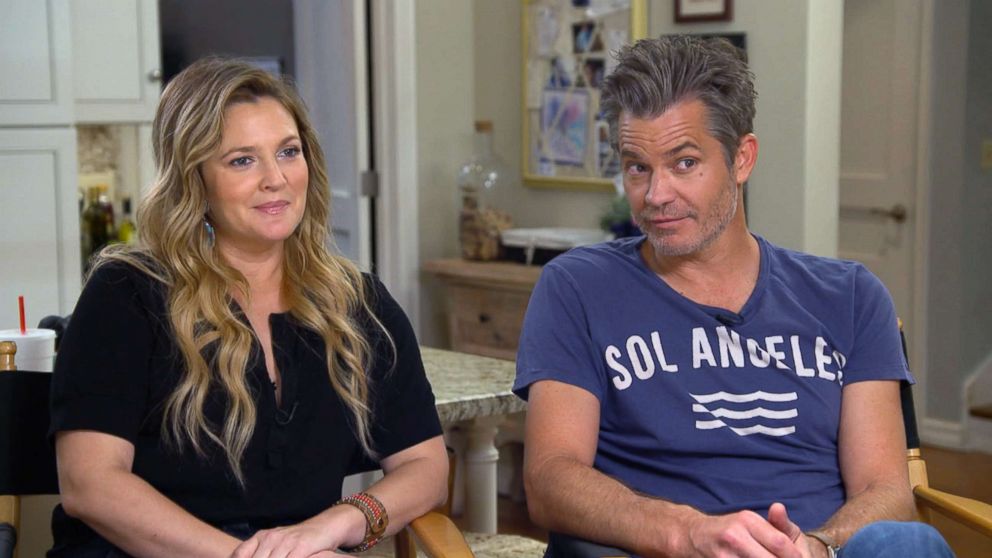PHOTO: "Good Morning America" was on the set with Drew Barrymore and Timothy Olyphant to talk about their hit show "The Santa Clarity Diet."
