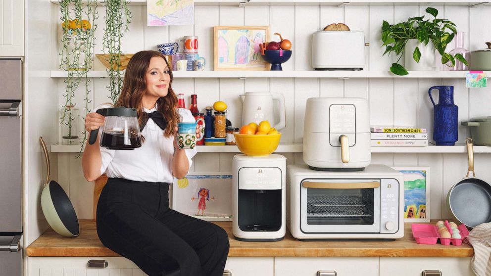 Drew Barrymore Makes Life Beautiful with Beautiful Kitchenware