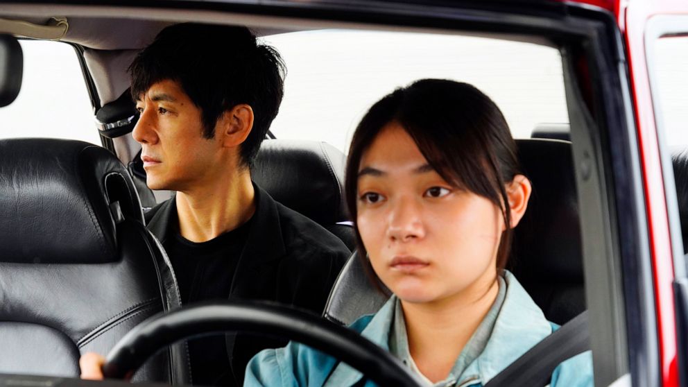 PHOTO: Hidetoshi Nishijima and Toko Miura in a scene from "Drive My Car."