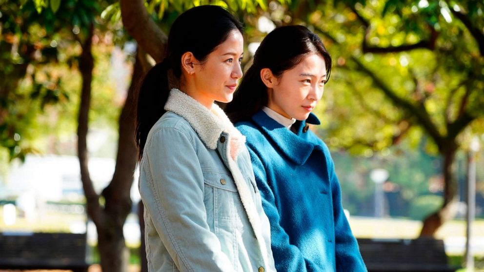 PHOTO: Sonia Yuan and Park Yurim in a scene from "Drive my Car."