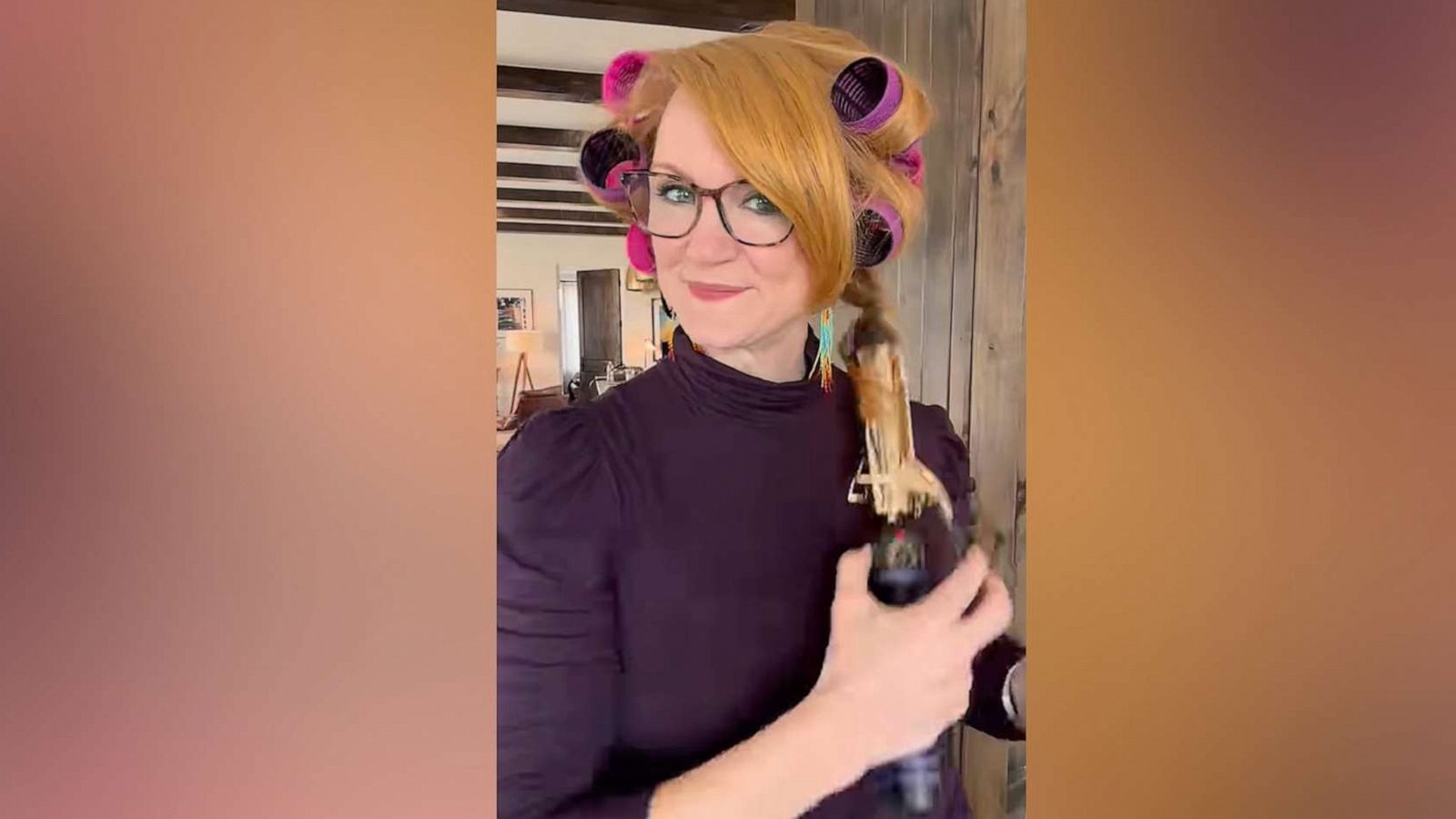 PHOTO: Ree Drummond posted a video on social media showing off her hairstyling routine, March 16, 2023.