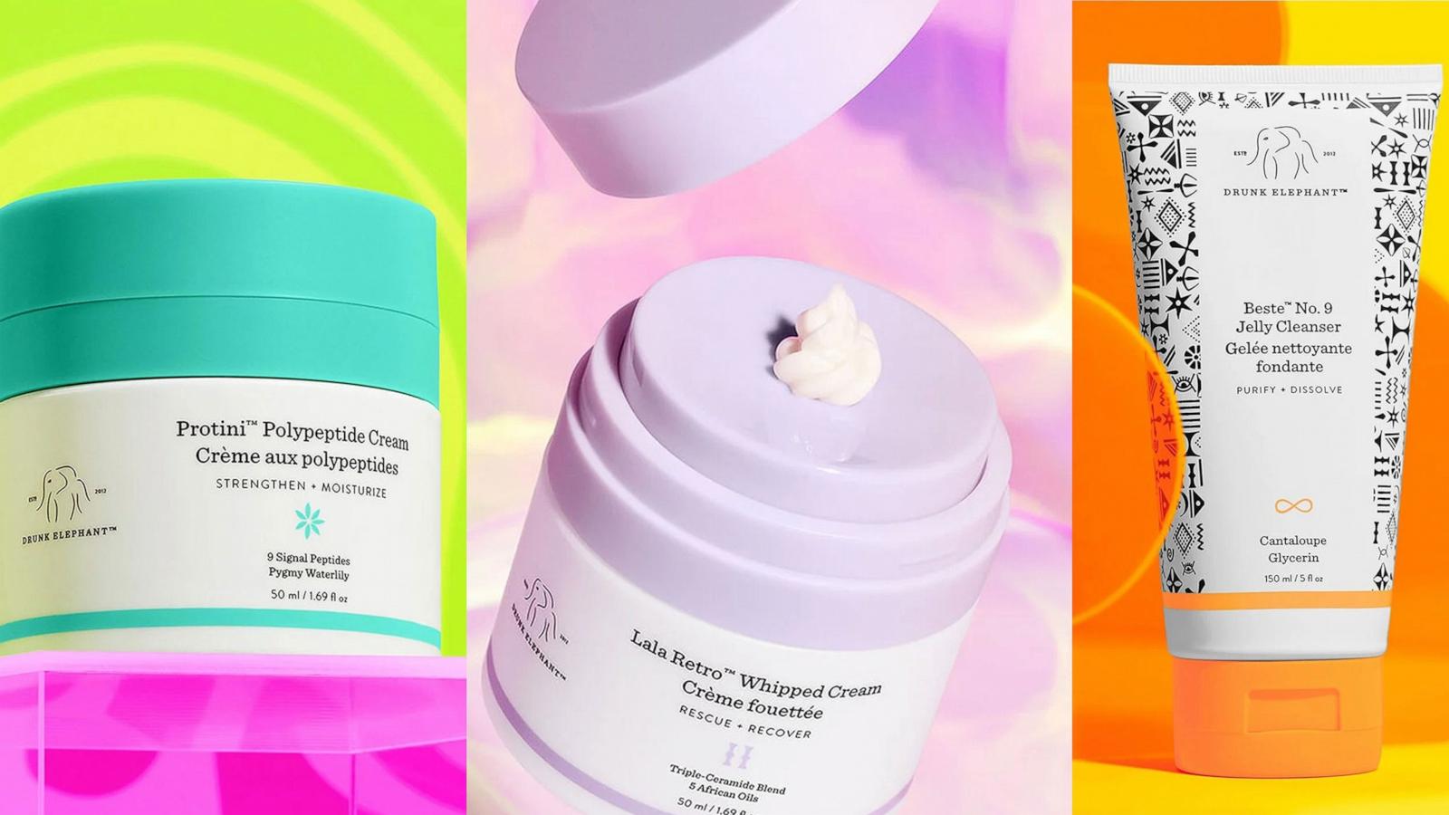 PHOTO: Drunk Elephant has voluntarily recalled three products including its Beste No. 9 Jelly Cleanser, Protini Polypeptide Cream, and Lala Retro Whipped Cream.