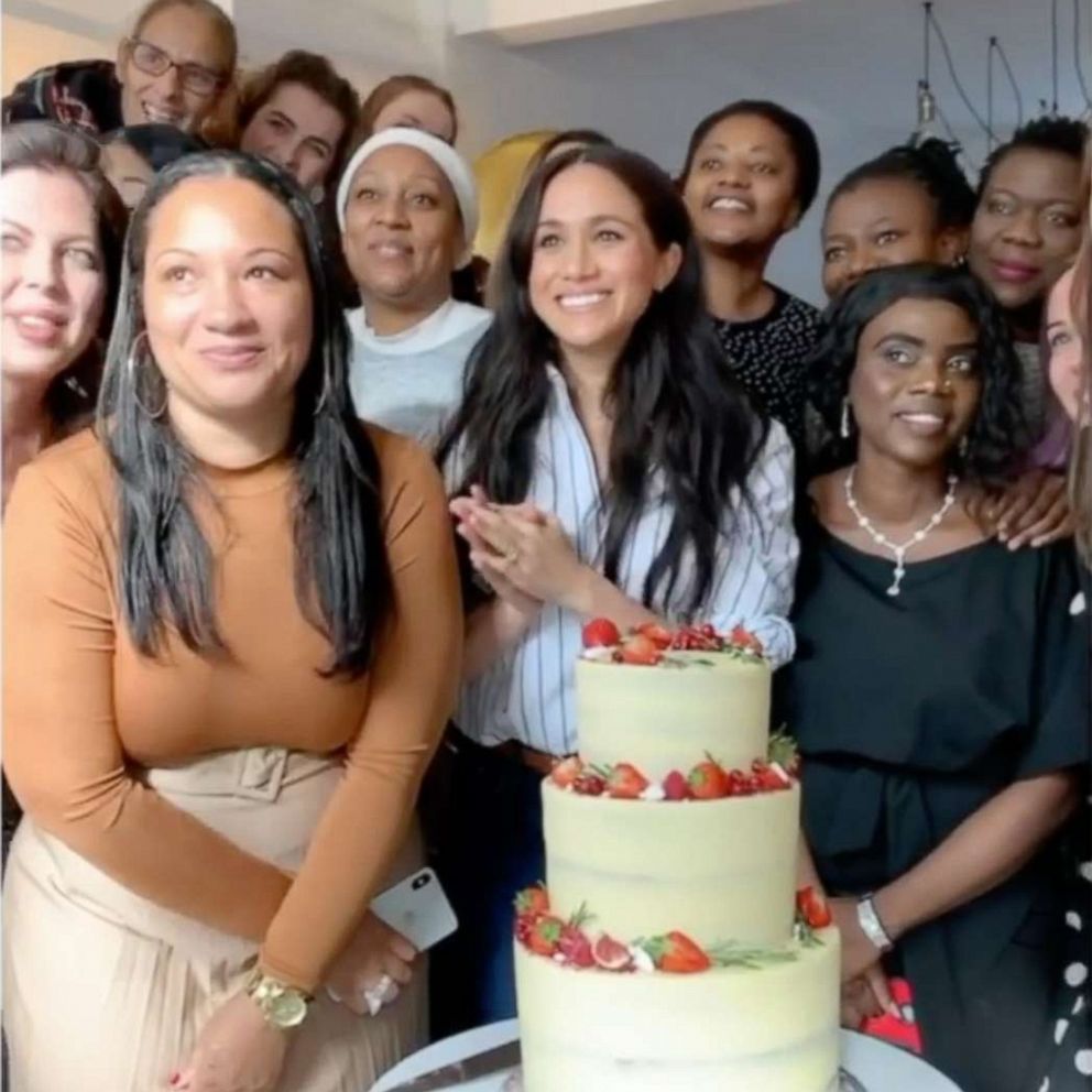 VIDEO: Duchess Meghan's birthday cake carried a very special meaning