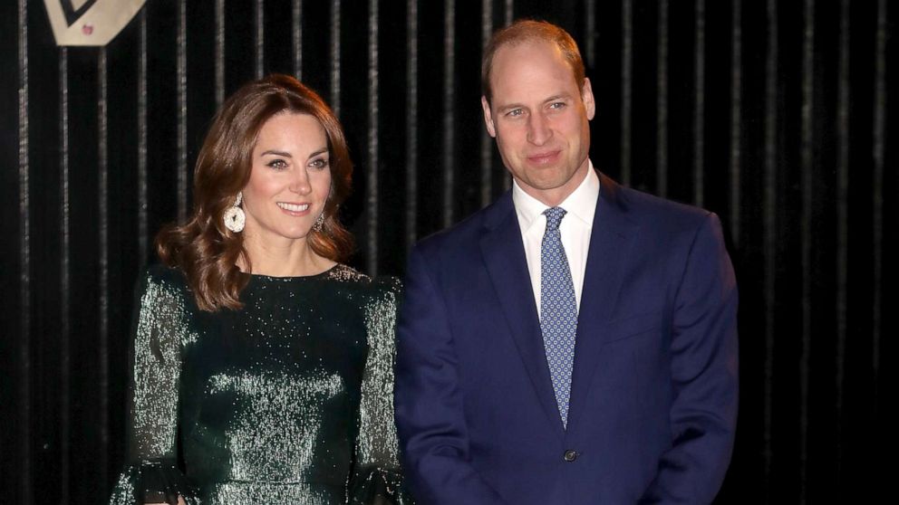 PHOTO: Prince William, Duke of Cambridge and Catherine, Duchess of Cambridge, arrive at a reception at the Guinness Storehouse in Dublin, March 3, 2020.