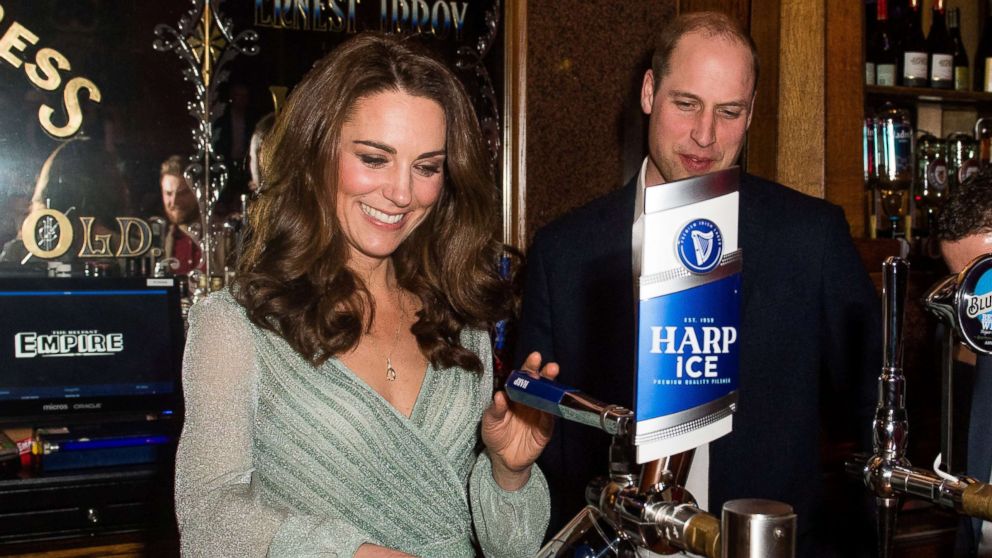 VIDEO: Prince William and Kate stepped out for the British film world's big night.