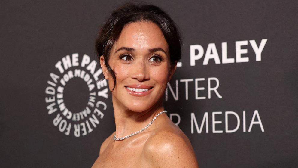 PHOTO: Meghan, Duchess of Sussex, attends the Paley Honors Gala in Beverly Hills, California, December 4, 2024.