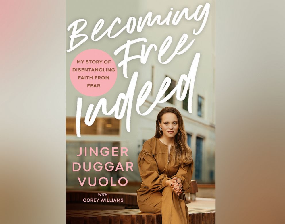 PHOTO: The cover of the book, "Becoming Free Indeed - My story of disentangling faith from fear," by Jinger Duggar Vuolo