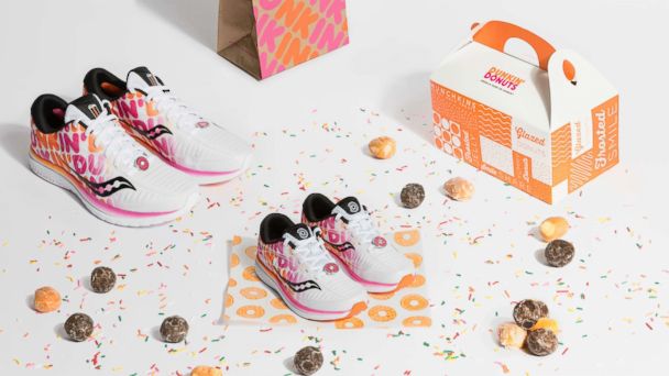 saucony shoes dunkin donuts