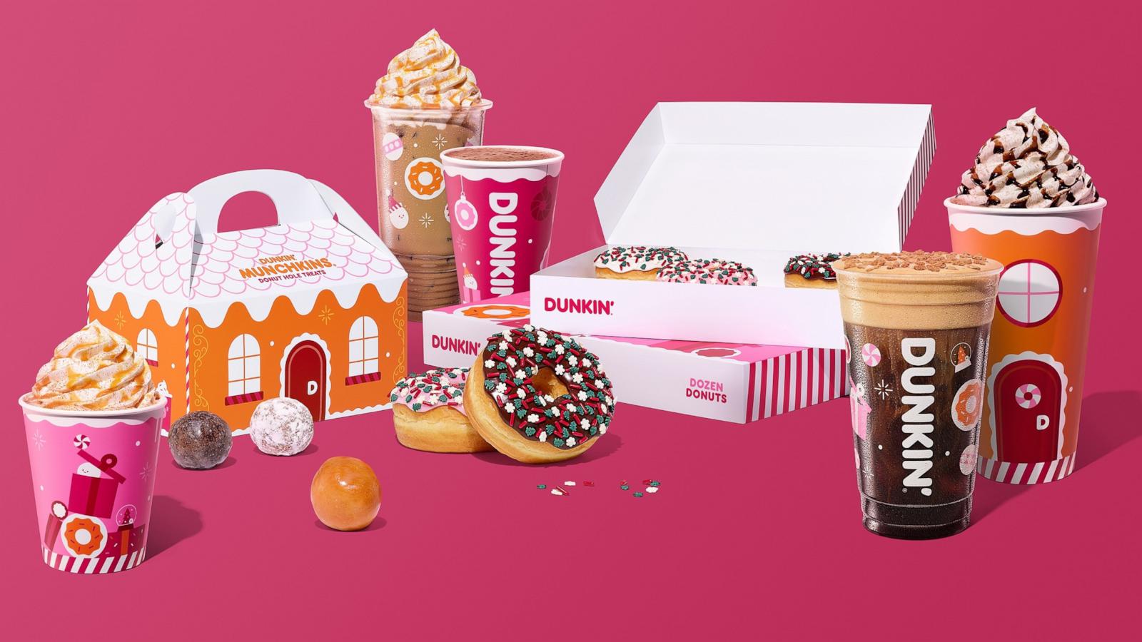 PHOTO: Dunkin's new holiday menu hits stores nationwide on Nov. 1.