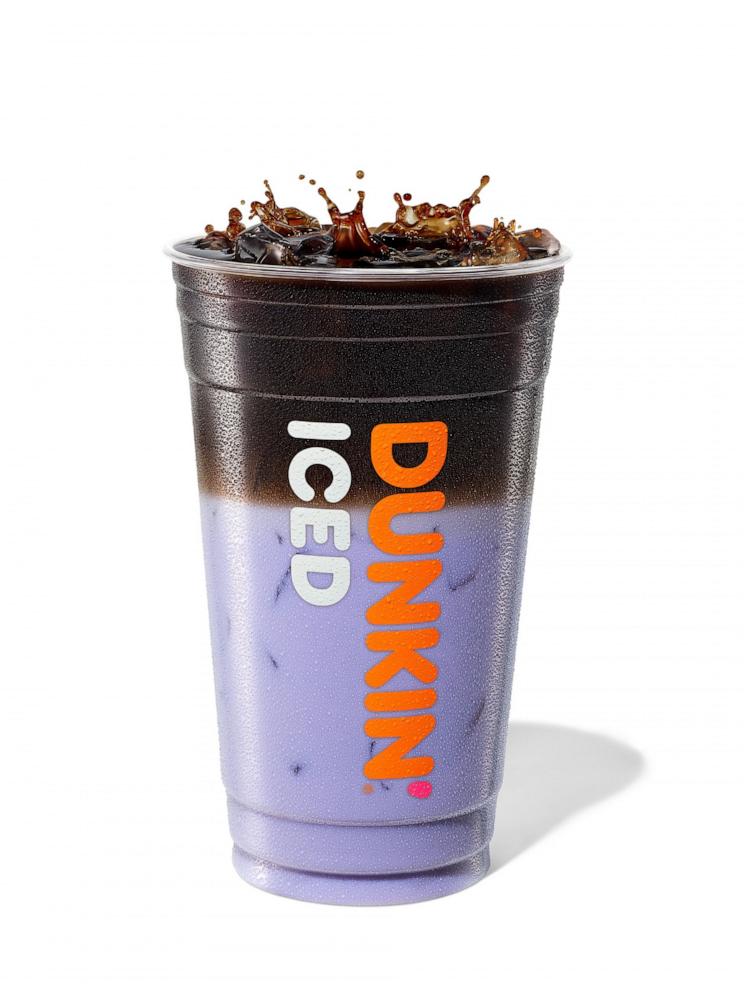 PHOTO: A new iced potion macchiato drink at Dunkin'.