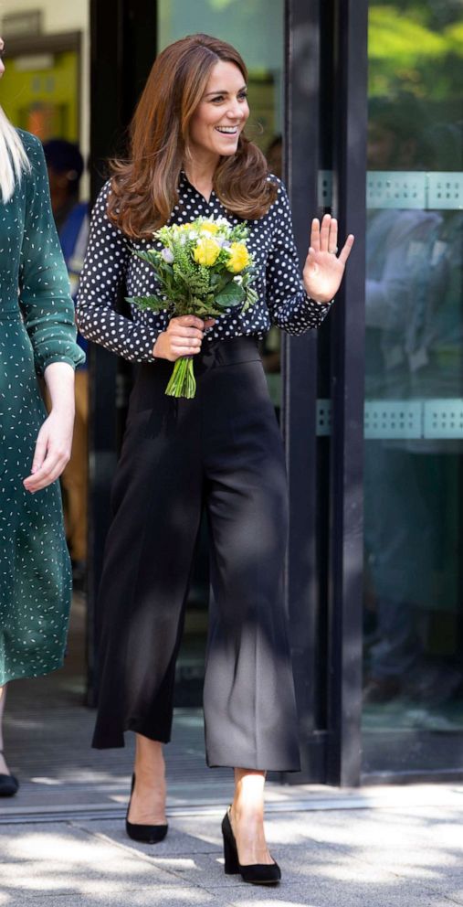 PHOTO: Catherine, Duchess of Cambridge visits Sunshine House Children and Young People's Health and Development Centre, Sept. 19, 2019 in London.