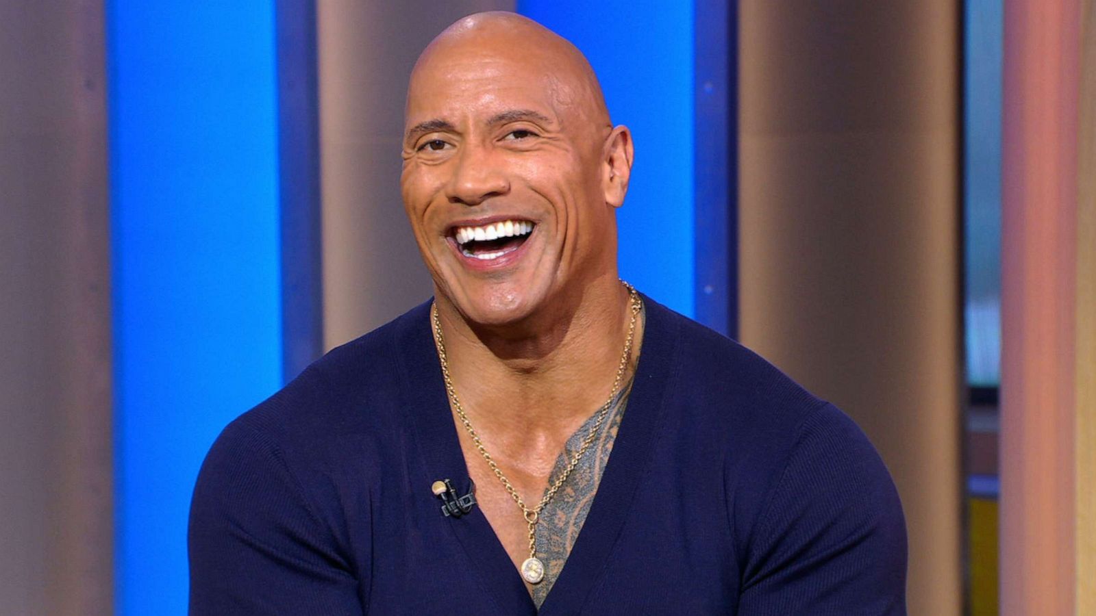 PHOTO: Dwayne Johnson appears on Good Morning America, Oct. 12, 2022.