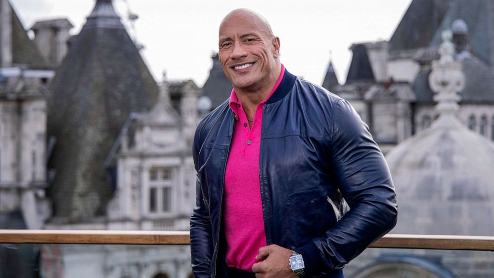 PHOTO: In this Oct. 17, 2019, file photo, Dwayne Johnson is shown in London.