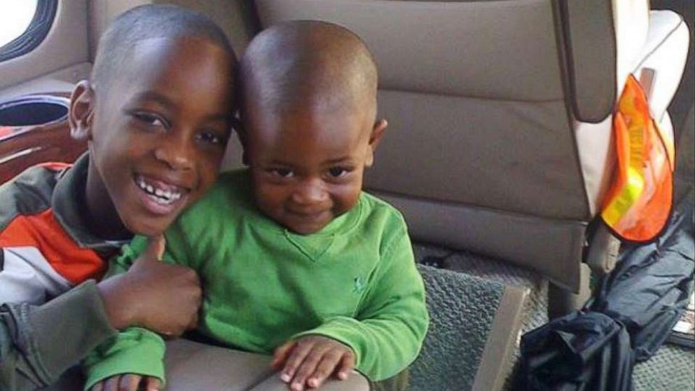 PHOTO: A photo posted to Dwayne Wade's Instagram accounts on Feb. 12, 2020, shows two children posing posing for a picture in a car.