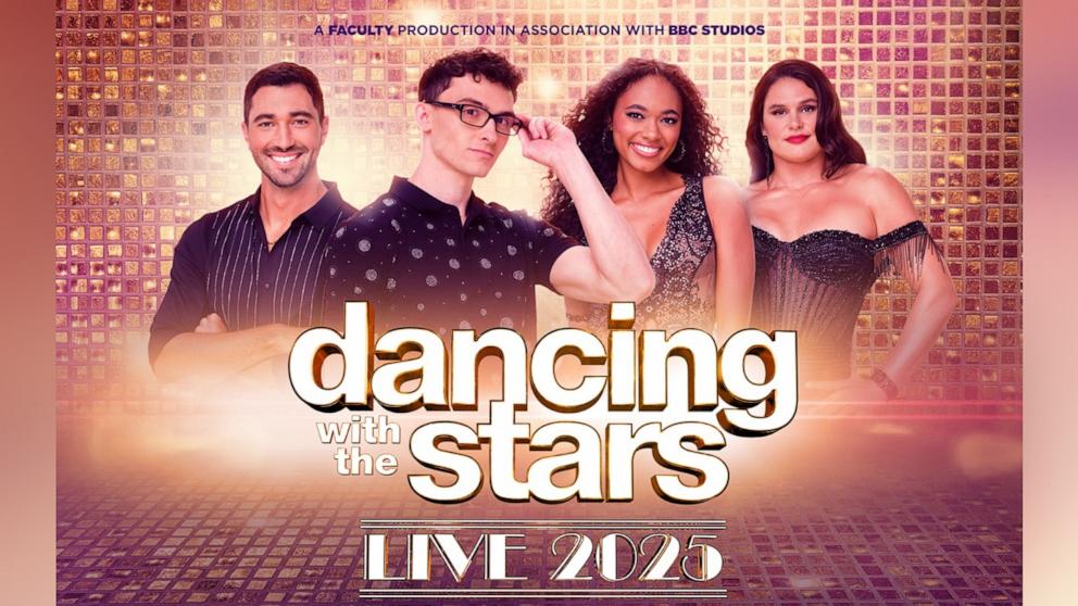 PHOTO: A promotional photo for the "Dancing with the Stars: Live!" tour.