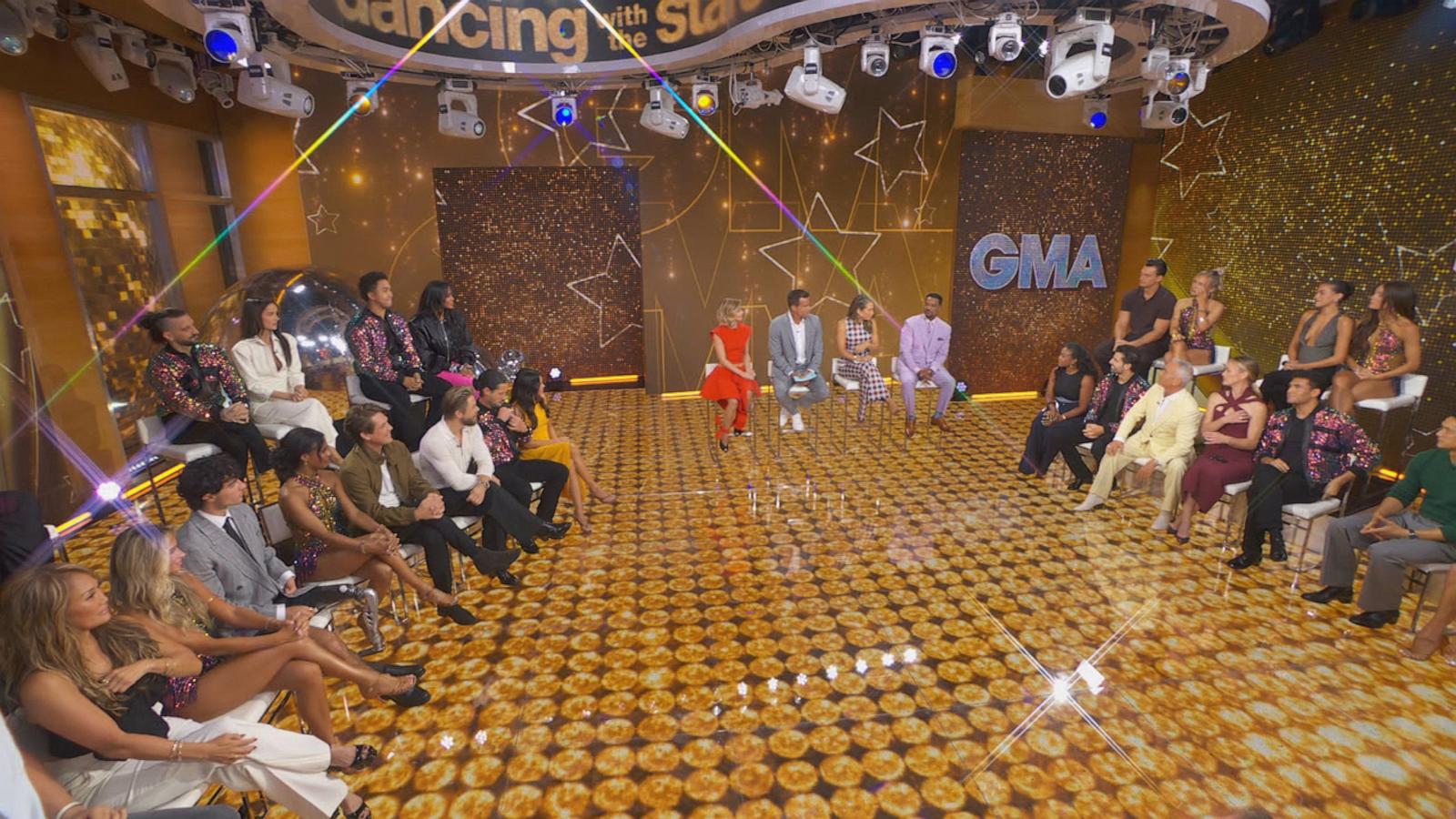 PHOTO: The cast of season 35 of "Dancing With the Stars" appears on "Good Morning America" on Sept. 2, 2026, in New York City.