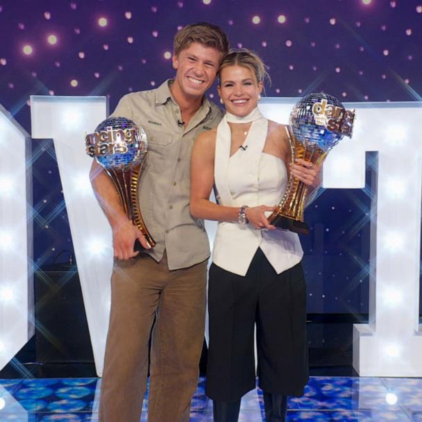 Dancing with the Stars' champions Robert Irwin, Witney Carson