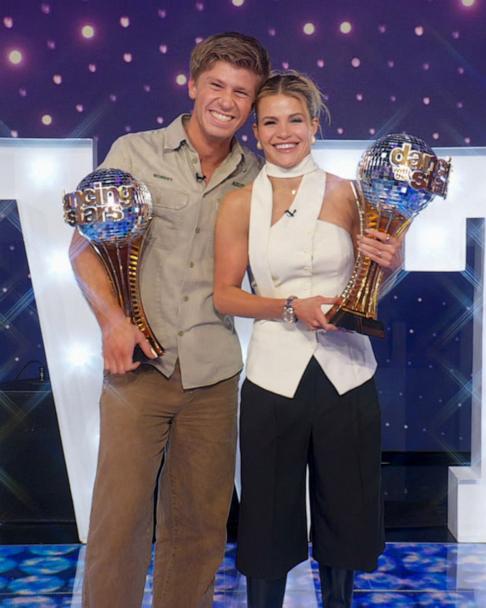 Dancing with the Stars' champions Robert Irwin, Witney Carson