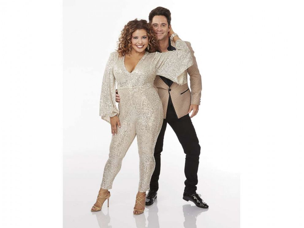 PHOTO: "Dancing with the Stars" stars Justina Machado and Sasha Farber.