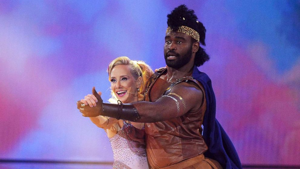 PHOTO: Anne Heche and Keo Motsepe perform on ABC's, "Dancing with the Stars," Sept. 28, 2020.