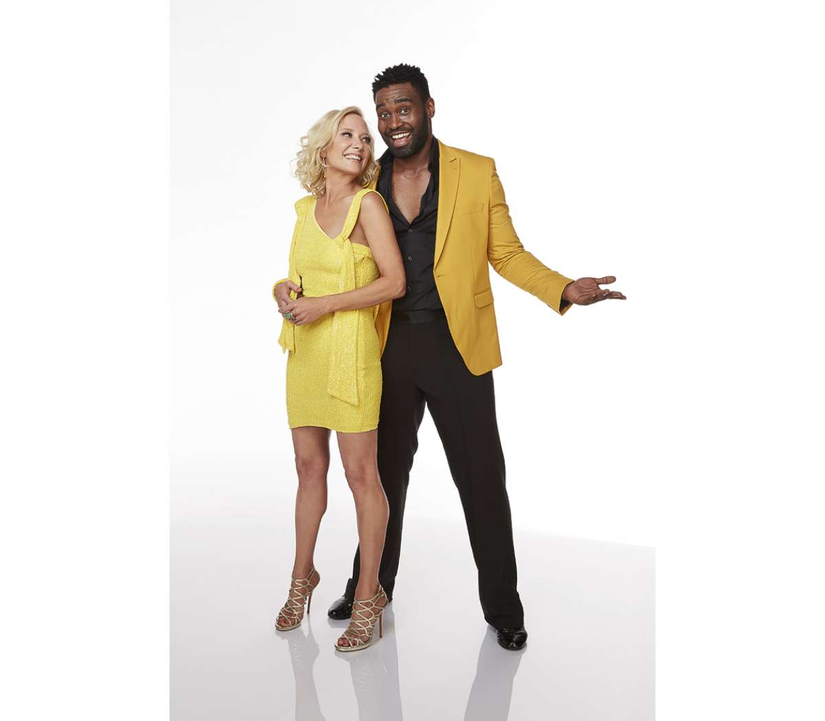 PHOTO: "Dancing with the Stars" stars Anne Heche and Keo Motsepe.