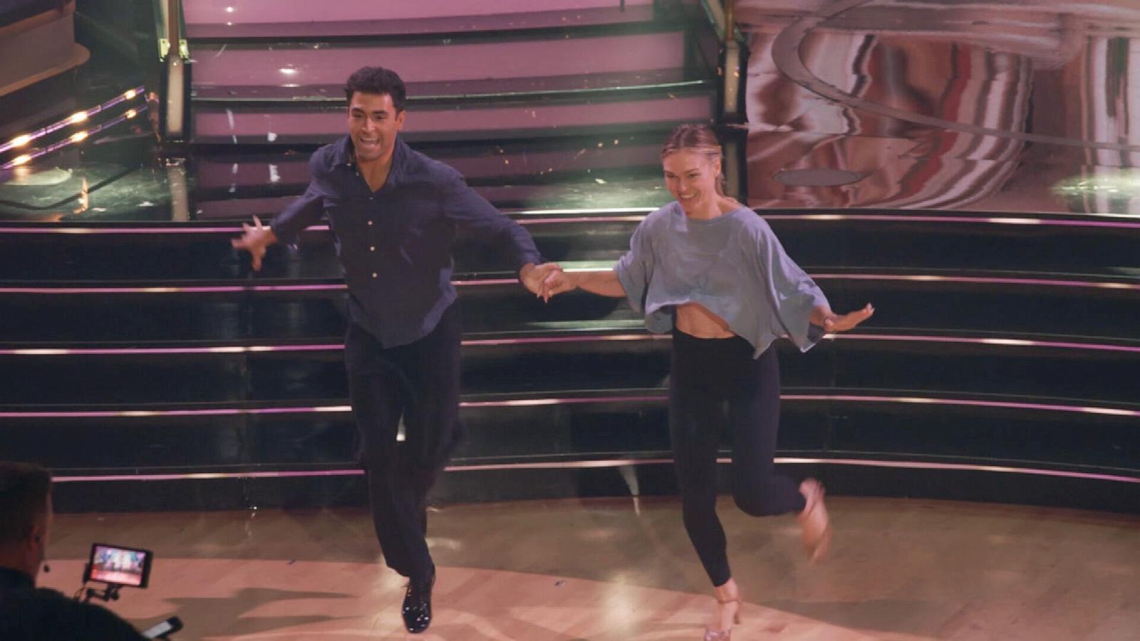 PHOTO: Cameron Mathison goes behind the scenes at the ballroom ahead of the season 35 premiere of "Dancing With The Stars."