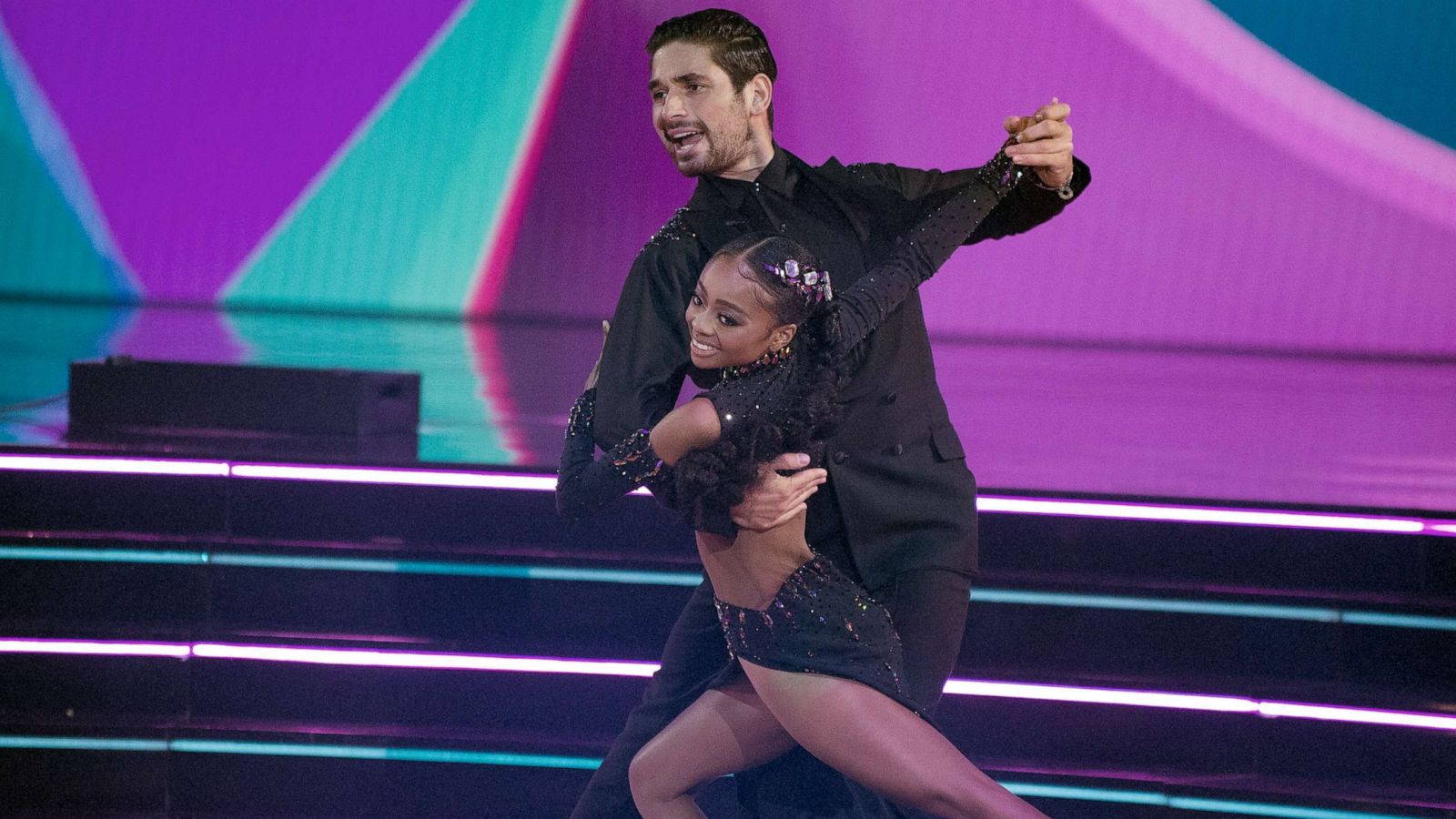 PHOTO: "Dancing with the Stars" stars Skai Jackson and Alan Bersten.